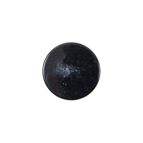 Italian Black Glossy Plastic Button – 28L/18mm Italian Black Glossy Plastic Button – 28L/18mm