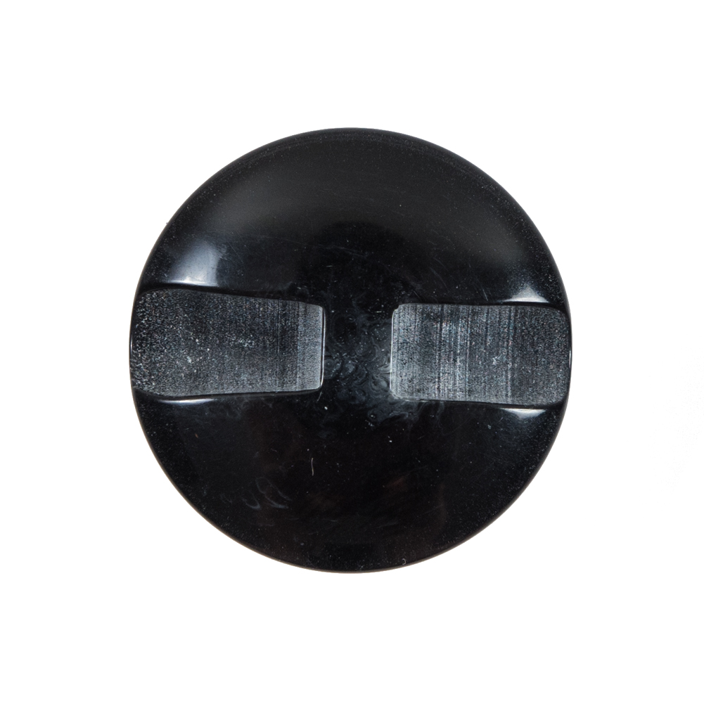 Italian Black Glossy Plastic Button – 40L/25.5mm Italian Black Glossy Plastic Button – 40L/25.5mm