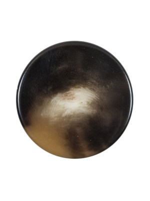 Italian Brown Glossy Plastic Button – 40L/25.5mm Italian Brown Glossy Plastic Button – 40L/25.5mm