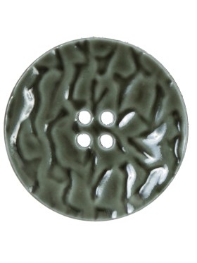 Italian Olivine Green Textured Button – 44L/28mm Italian Olivine Green Textured Button – 44L/28mm