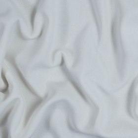Italian Ivory Virgin Wool Double Crepe Italian Ivory Virgin Wool Double Crepe