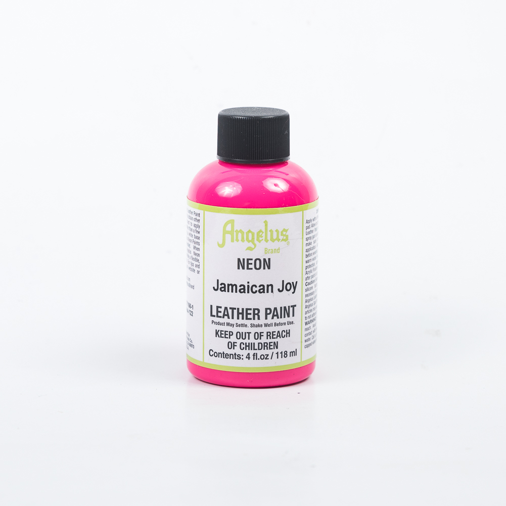 Angelus Leather Paint – Neon Jamaican Joy – Metallic Gold Angelus Leather Paint – Neon Jamaican Joy – Metallic Gold