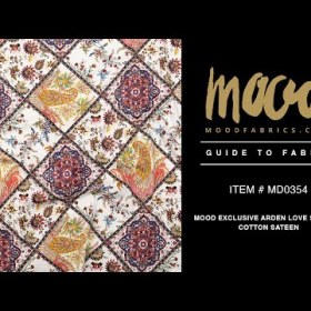 Stretch Cotton Sateen – Floral Patchwork – Ardent Love Print – Mood Exclusive Kenko Collection Stretch Cotton Sateen – Floral Patchwork – Ardent Love Print – Mood Exclusive Kenko Collection