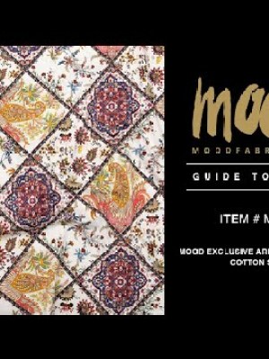 Stretch Cotton Sateen – Floral Patchwork – Ardent Love Print – Mood Exclusive Kenko Collection Stretch Cotton Sateen – Floral Patchwork – Ardent Love Print – Mood Exclusive Kenko Collection