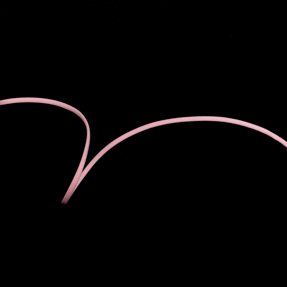 Italian Light Pink Elastic Drawstring – 0.125″ Italian Light Pink Elastic Drawstring – 0.125″