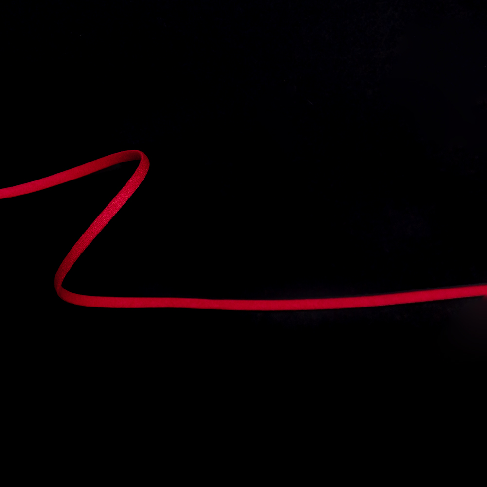 Italian Red Tubular Elastic Cord – 0.125″ Italian Red Tubular Elastic Cord – 0.125″