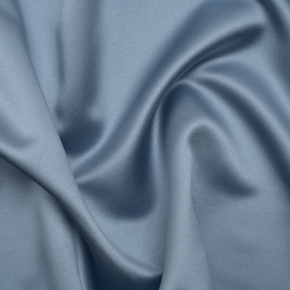 Polyester Satin – Desert Blue – Reverie Collection Polyester Satin – Desert Blue – Reverie Collection