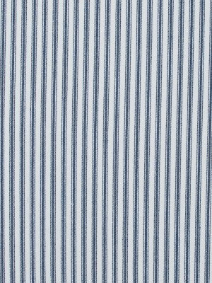 Ruth Navy and White Ticking Striped Cotton Twill Ruth Navy and White Ticking Striped Cotton Twill