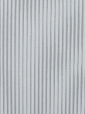 Ruth Nickle and White Ticking Striped Cotton Twill Ruth Nickle and White Ticking Striped Cotton Twill