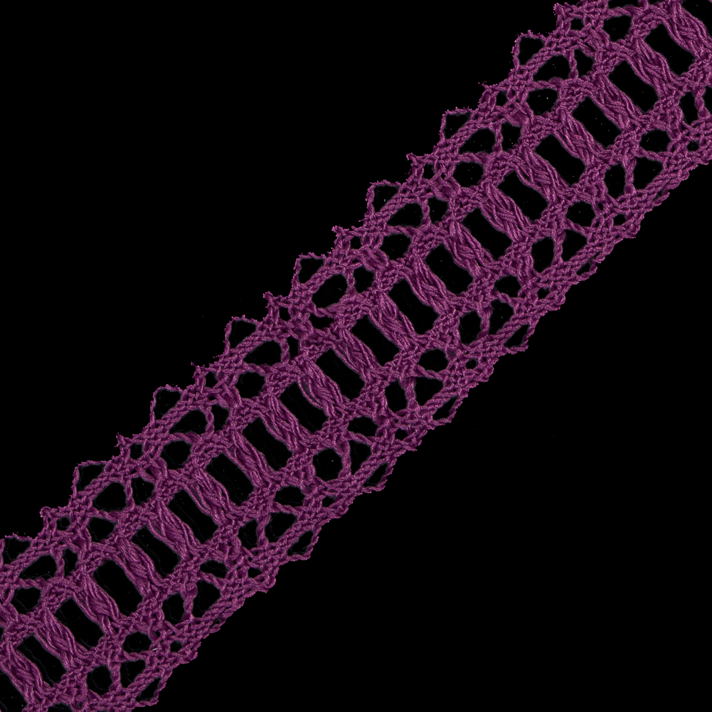 Magenta European Crochet Trim – 1.25″ Magenta European Crochet Trim – 1.25″