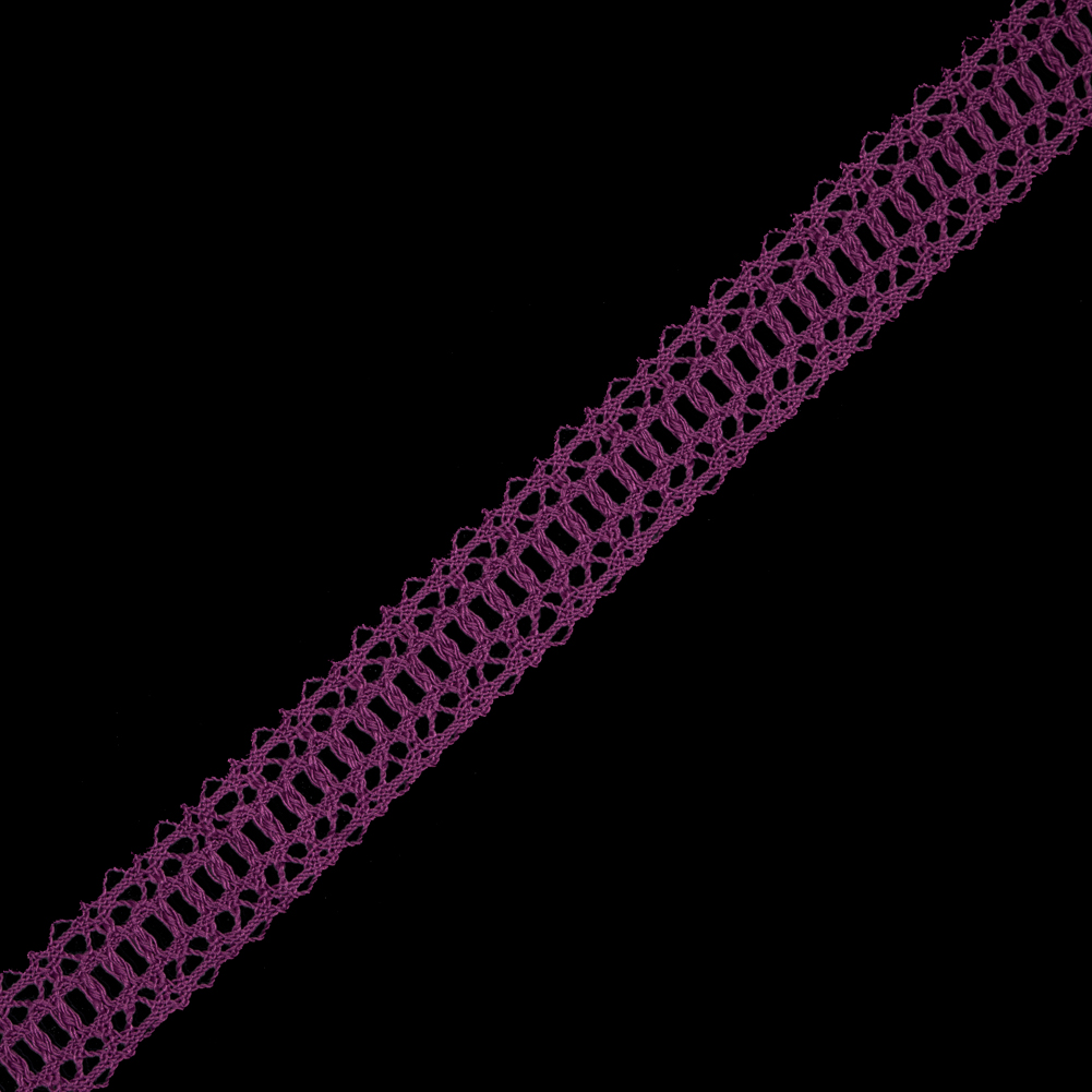Magenta European Crochet Trim – 1.25″ Magenta European Crochet Trim – 1.25″