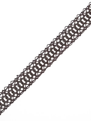 Brown European Crochet Trim – 1.25″ Brown European Crochet Trim – 1.25″