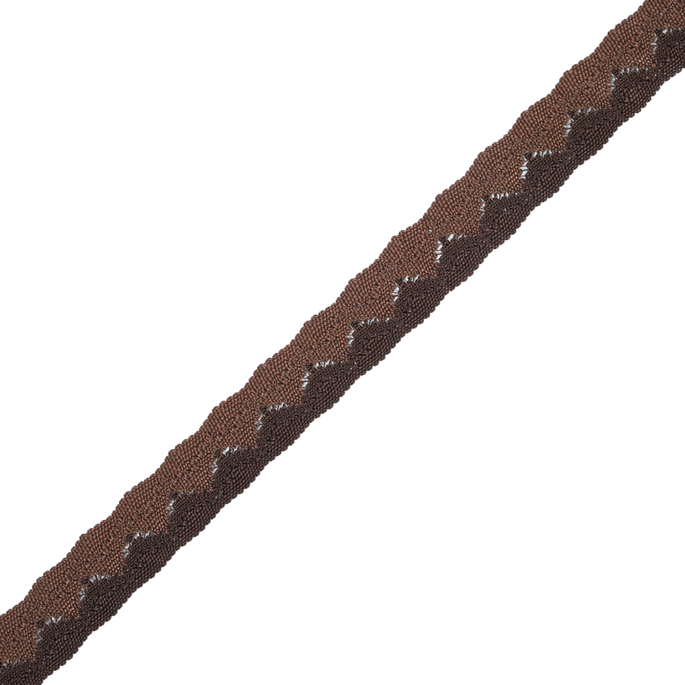 Brown Two-Tone European Crochet Trim – 1″ Brown Two-Tone European Crochet Trim – 1″