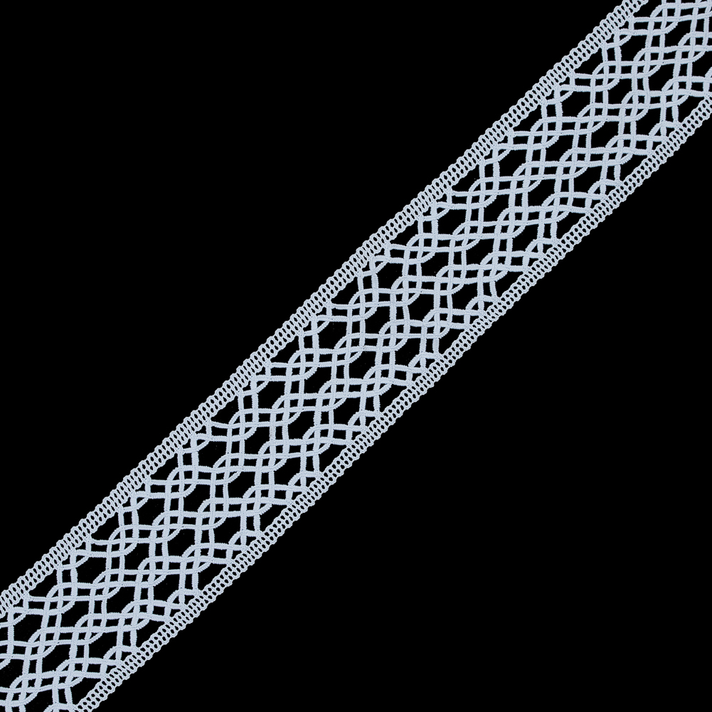 White European Crochet Trim – 2.25″ White European Crochet Trim – 2.25″