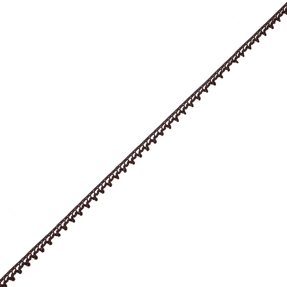 European Brown Dainty Crochet Trim – 5/16″ European Brown Dainty Crochet Trim – 5/16″