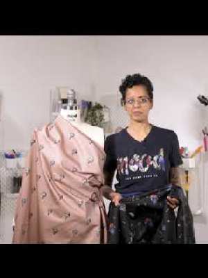 Stretch Cotton Sateen – Fawn Floral Windowpanes – The Prediction Print – Mood Exclusive Crow Collection Stretch Cotton Sateen – Fawn Floral Windowpanes – The Prediction Print – Mood Exclusive Crow Collection