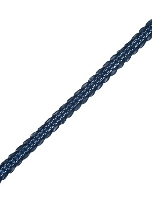 Navy European Crochet Trim – 0.75″ Navy European Crochet Trim – 0.75″
