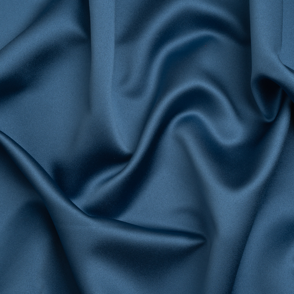 Polyester Satin – Sparta Blue – Reverie Collection Polyester Satin – Sparta Blue – Reverie Collection