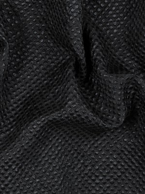 Marylin Metallic Black and Navy Diamond Quilted Brocade Marylin Metallic Black and Navy Diamond Quilted Brocade