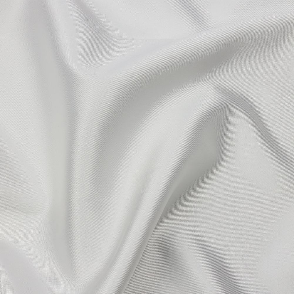 Polyester Twill Mikado – White – Mora Collection Polyester Twill Mikado – White – Mora Collection