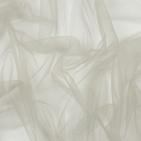 Soft Nylon Tulle – Drizzle Gray – Leonardo Collection Soft Nylon Tulle – Drizzle Gray – Leonardo Collection