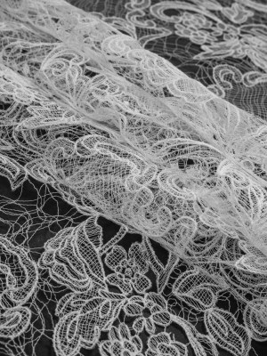 Couture Floral Lace – White Couture Floral Lace – White