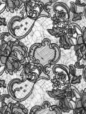 Couture Floral Lace – Black Couture Floral Lace – Black