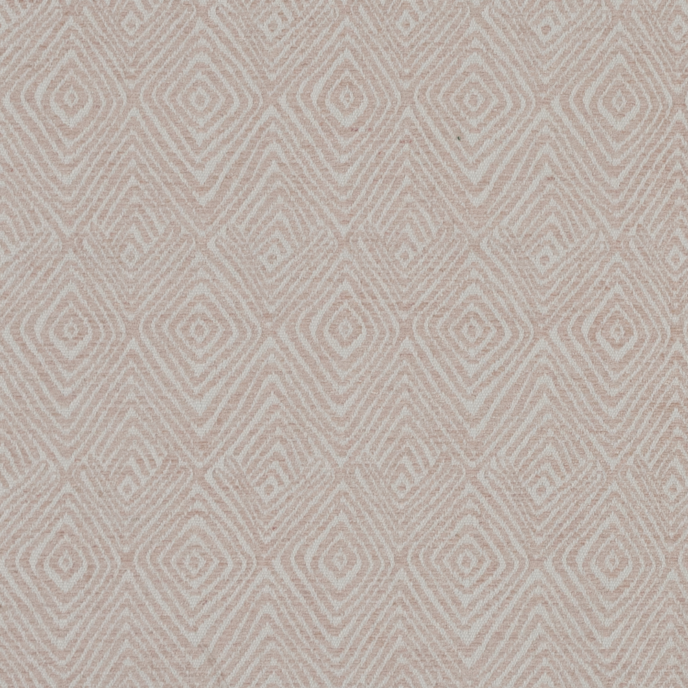 Blush Diamond Patterned Upholstery Chenille Blush Diamond Patterned Upholstery Chenille