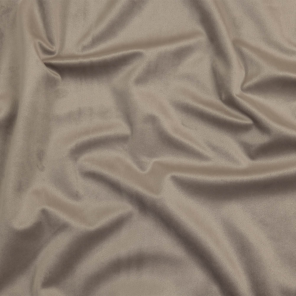 Mink Creamy Polyester Velvet Mink Creamy Polyester Velvet