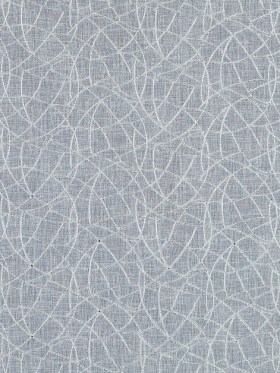 White and Metallic Silver Embroidered Drapery Sheer White and Metallic Silver Embroidered Drapery Sheer