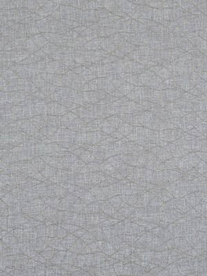 Gray and Metallic Silver Embroidered Drapery Sheer Gray and Metallic Silver Embroidered Drapery Sheer