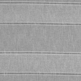 White and Metallic Silver Awning Striped Drapery Sheer White and Metallic Silver Awning Striped Drapery Sheer