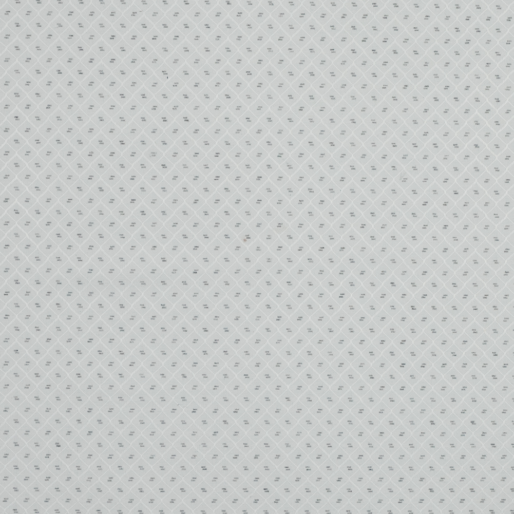White and Gray Diamond Patterned Jacquard White and Gray Diamond Patterned Jacquard