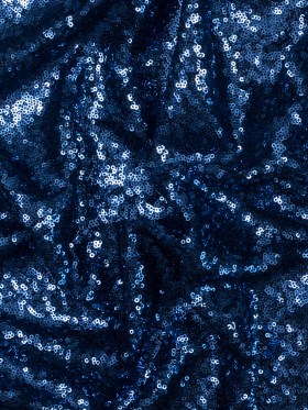 Mesh with Baby Sequins – Navy – Mariah Collection Mesh with Baby Sequins – Navy – Mariah Collection
