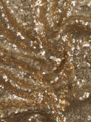 Mesh with Baby Sequins – Gold – Mariah Collection Mesh with Baby Sequins – Gold – Mariah Collection