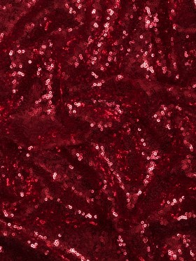Mesh with Baby Sequins – Red – Mariah Collection Mesh with Baby Sequins – Red – Mariah Collection