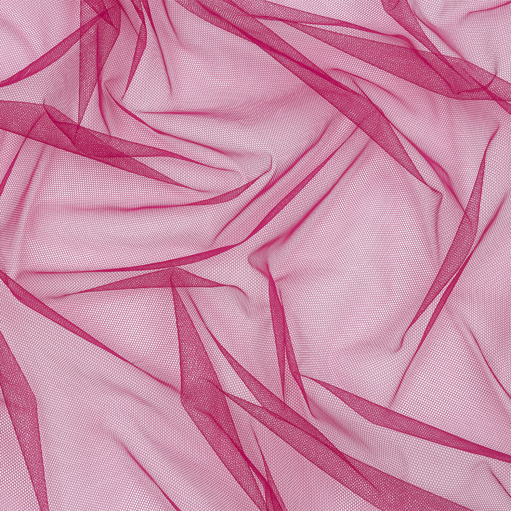 Soft Nylon Tulle – Dark Magenta – Leonardo Collection Soft Nylon Tulle – Dark Magenta – Leonardo Collection