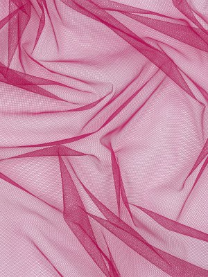 Soft Nylon Tulle – Dark Magenta – Leonardo Collection Soft Nylon Tulle – Dark Magenta – Leonardo Collection