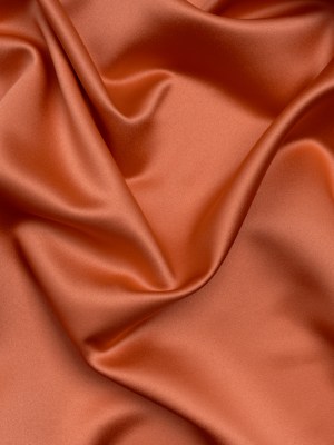 Polyester Satin – Papaya – Reverie Collection Polyester Satin – Papaya – Reverie Collection