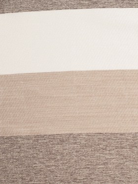 Beige/Brown Striped Polyester Woven Beige/Brown Striped Polyester Woven