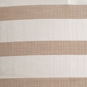 Striped Pearl/Beige Polyester Woven Striped Pearl/Beige Polyester Woven