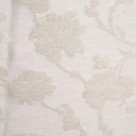 Metallic Silver Floral Polyester Brocade Metallic Silver Floral Polyester Brocade
