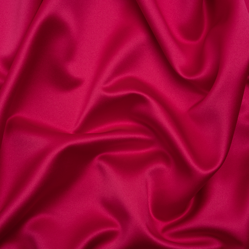 Polyester Satin – Cerise – Reverie Collection Polyester Satin – Cerise – Reverie Collection