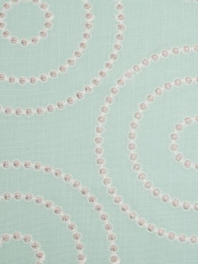 Opal Embroidered Circles Polyester Woven Opal Embroidered Circles Polyester Woven