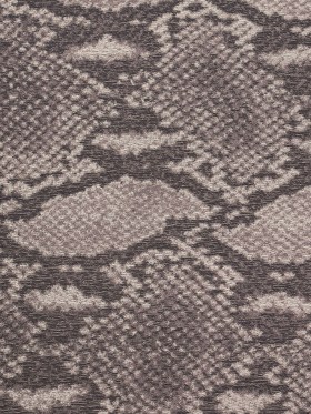 Chrome Python Printed Polyester Woven Chrome Python Printed Polyester Woven