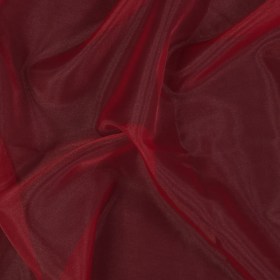 2-Ply Polyester Organza – Red – Zelda Collection 2-Ply Polyester Organza – Red – Zelda Collection