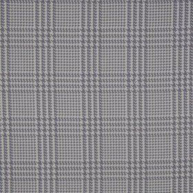 Spanish Heather Gray Houndstooth Poly-Cotton Woven Spanish Heather Gray Houndstooth Poly-Cotton Woven