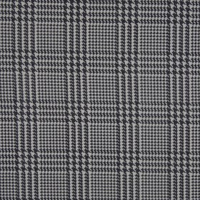 Spanish Charcoal Houndstooth Poly-Cotton Woven Spanish Charcoal Houndstooth Poly-Cotton Woven