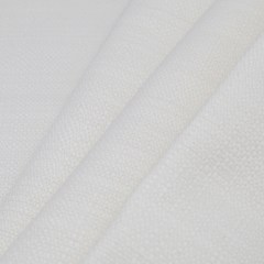 Spanish White Textured Polyester Blended Woven Spanish White Textured Polyester Blended Woven