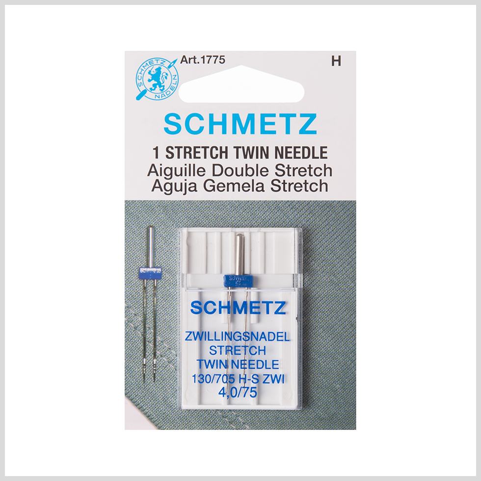 Schmetz Stretch Twin Machine Needle – 4.0/75 – 1 ct Schmetz Stretch Twin Machine Needle – 4.0/75 – 1 ct
